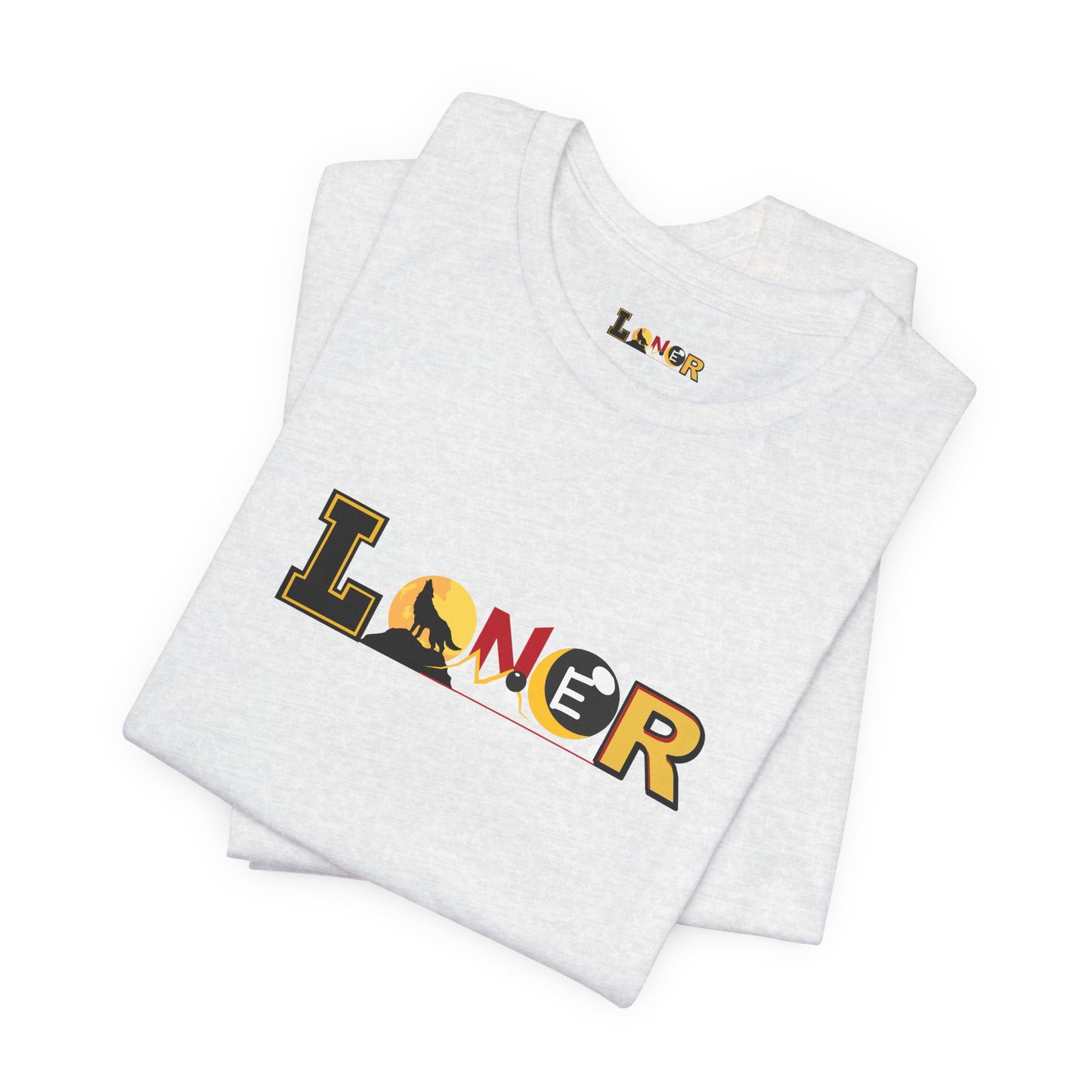 Loner Unisex Jersey Tee, Unique Hand with Eye Graphic, Moray Eels Shirt, Eye-Catching T-Shirt