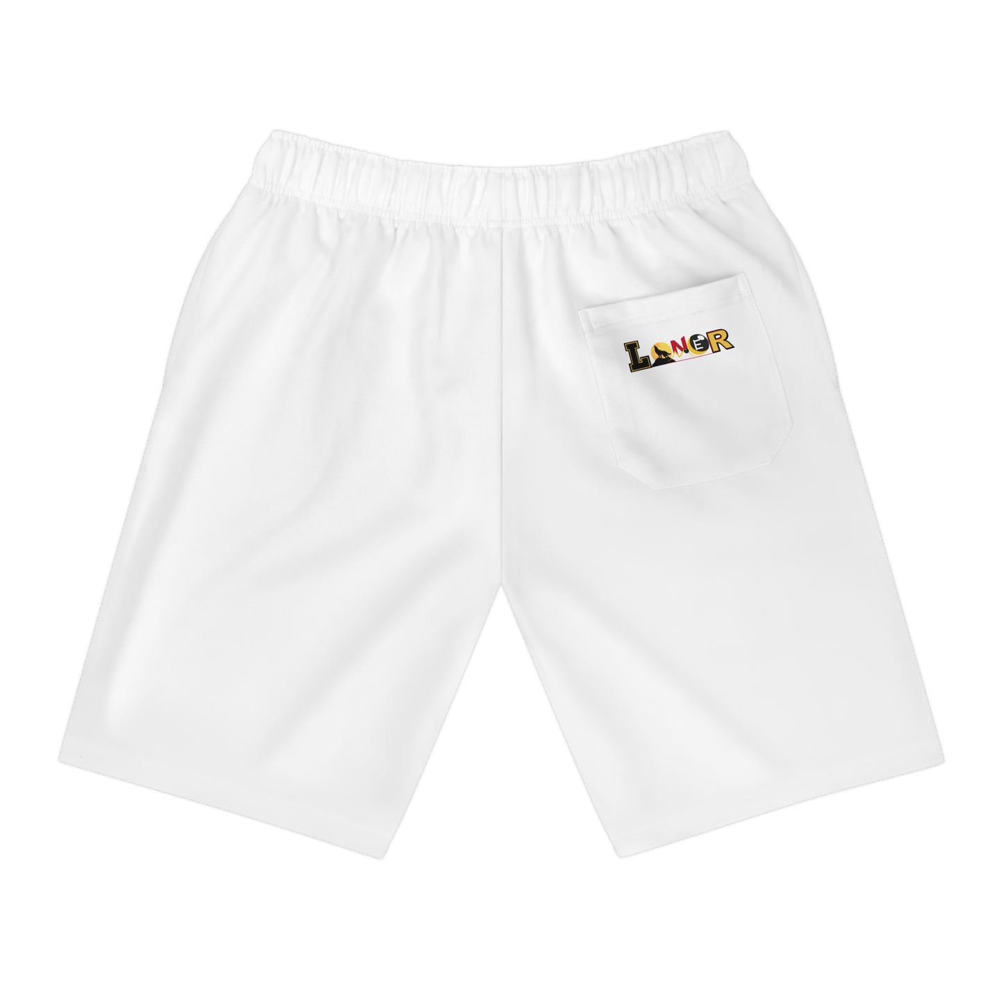 Unisex Athletic Shorts for Summer Fun, Dragon Print Gym Shorts, Casual Long Shorts