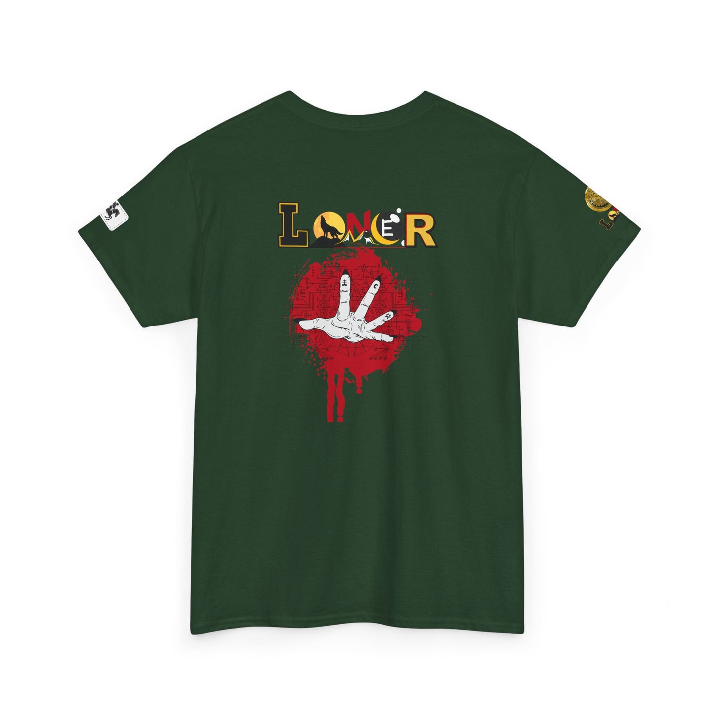 Mystical Hand Art Unisex Tee, Loner Themed Reaching Hand Graphic Shirt, Alternative clothing