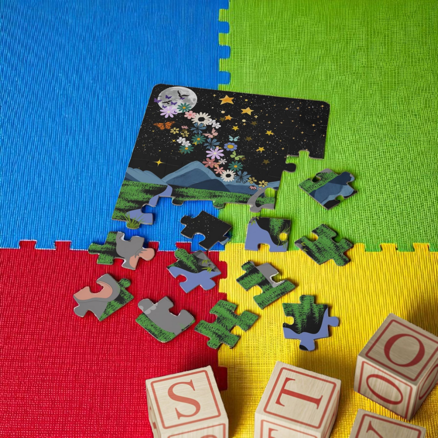 Elephant Puzzle, 30-Piece - Fun Animal Jigsaw for Children, Educational Toy, Gift for Kids