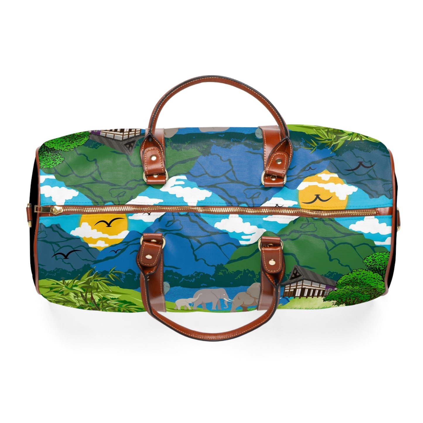 Adorable Panda Waterproof Travel Bag - Perfect for Adventurers & Animal Lovers