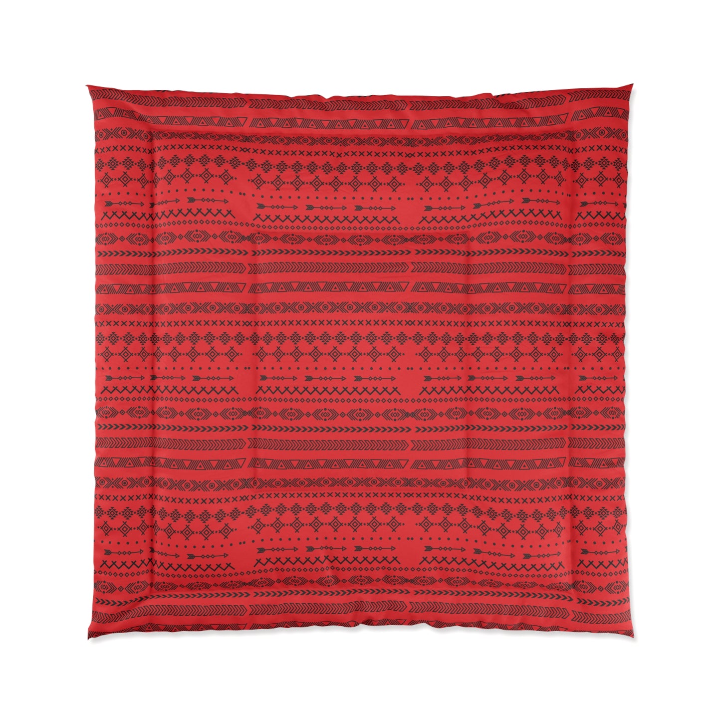 Boho Geometric Comforter, Cozy Blanket for Home Decor, Boho Style Bedding