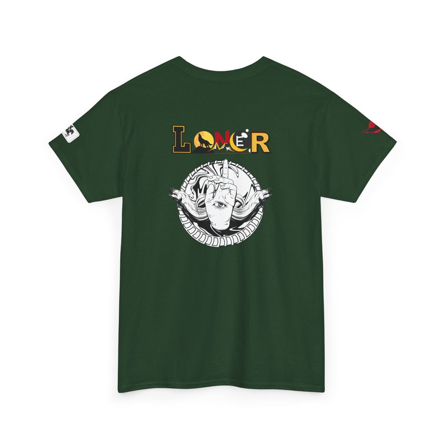 Loner Theme Unisex Tee, Unique Hand with Eye Graphic, Moray Eels Shirt, Eye-Catching T-Shirt, Graphic Tee for Introverts, Gift for Nature