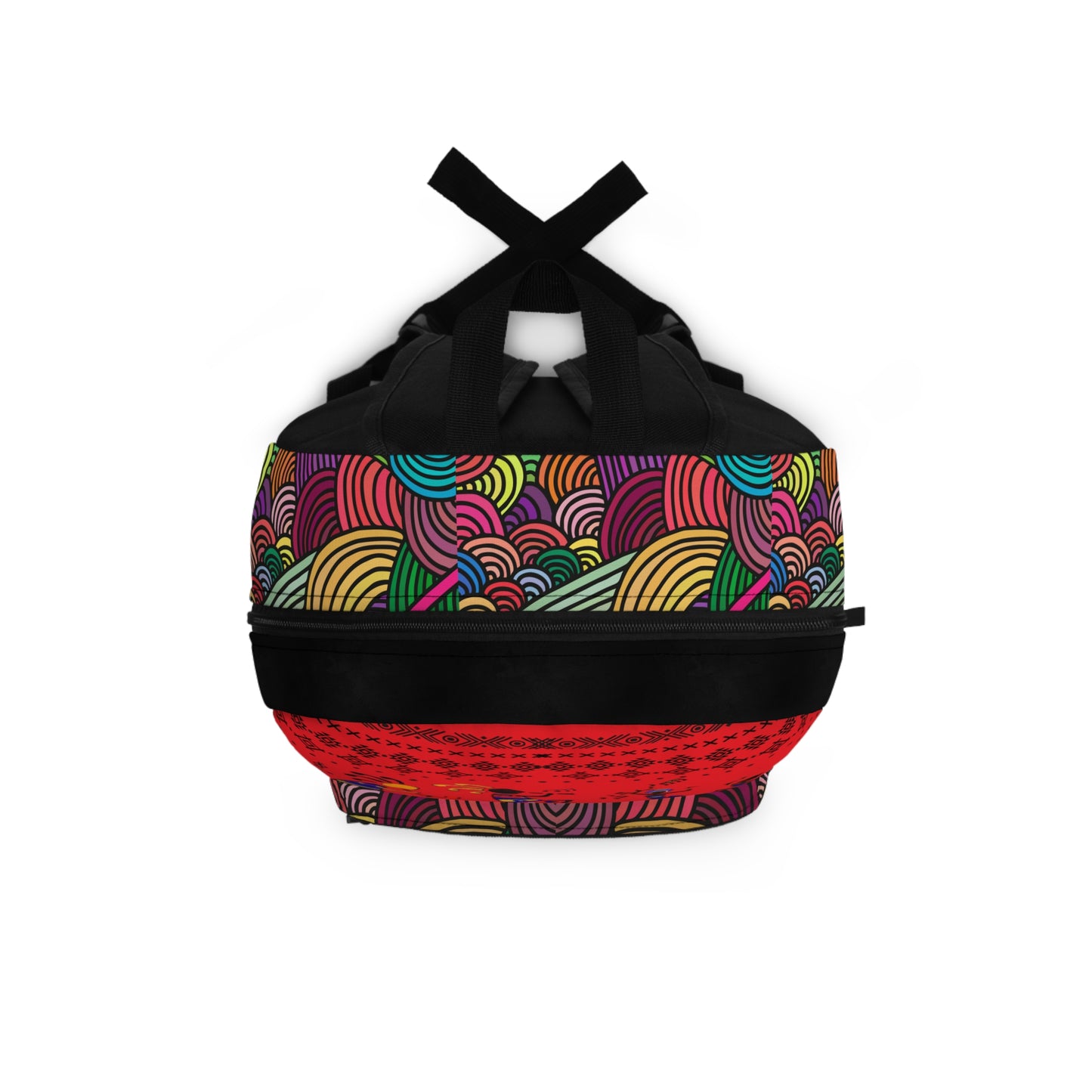 Tribal Dance Backpack, Ethnic Music Festival Bag, Boho Rucksack, Aztec Design Knapsack
