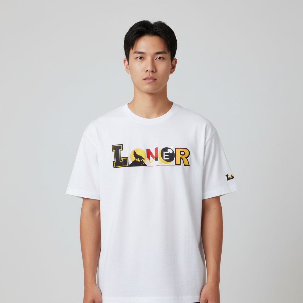 Koi Fish Graphic Unisex Oversized Cotton T-Shirt