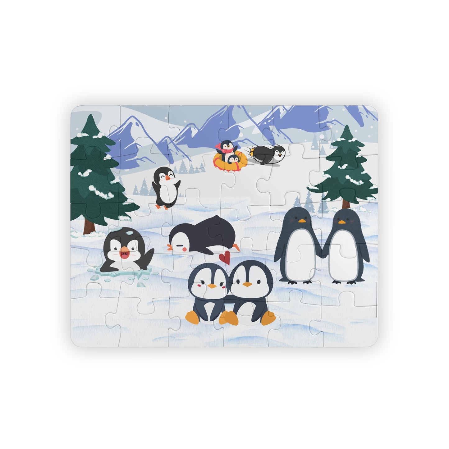 Panda Puzzle, Kids 30-Piece Jigsaw Game Toy, Children's Animal Learning Activity