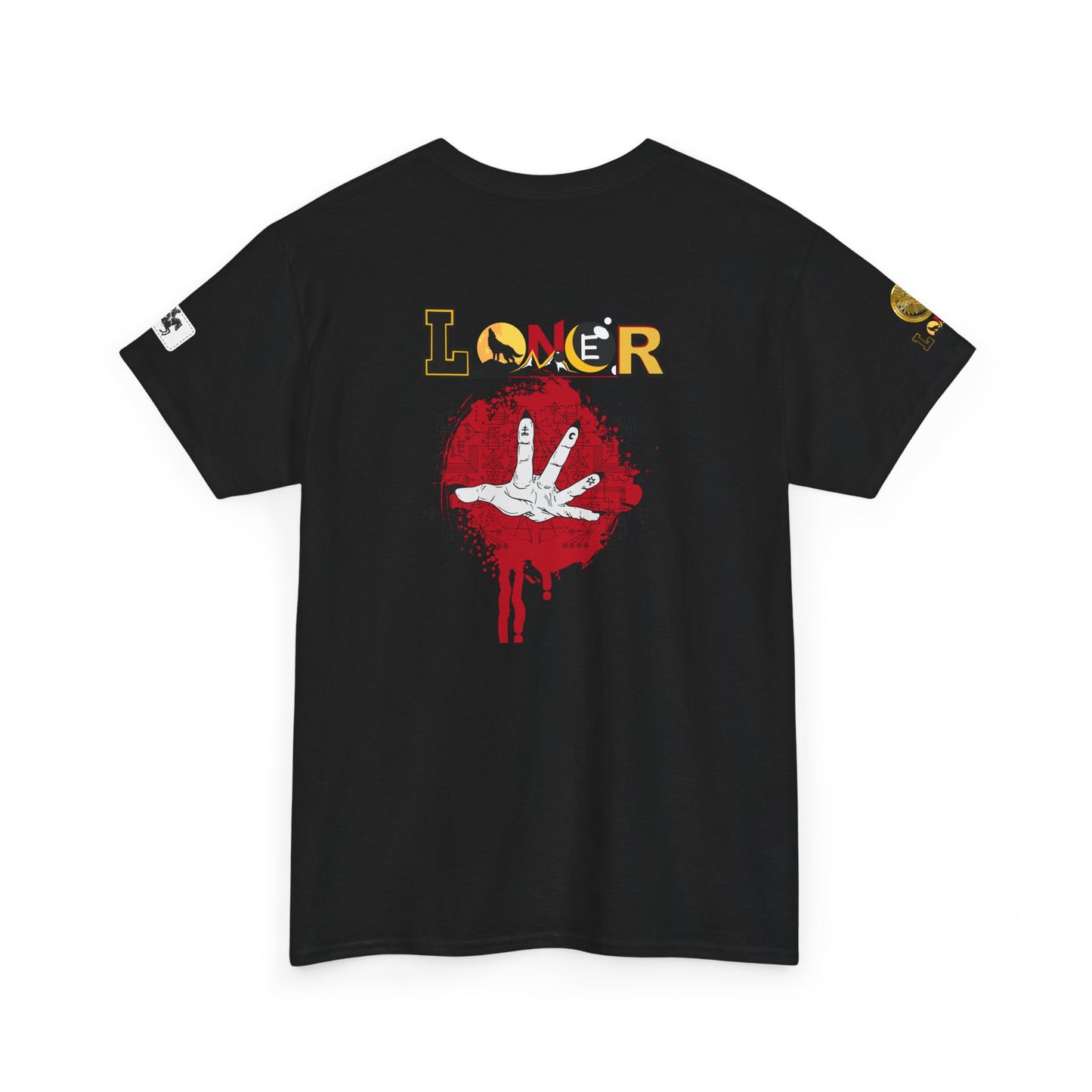 Mystical Hand Art Unisex Tee, Loner Themed Reaching Hand Graphic Shirt, Alternative clothing