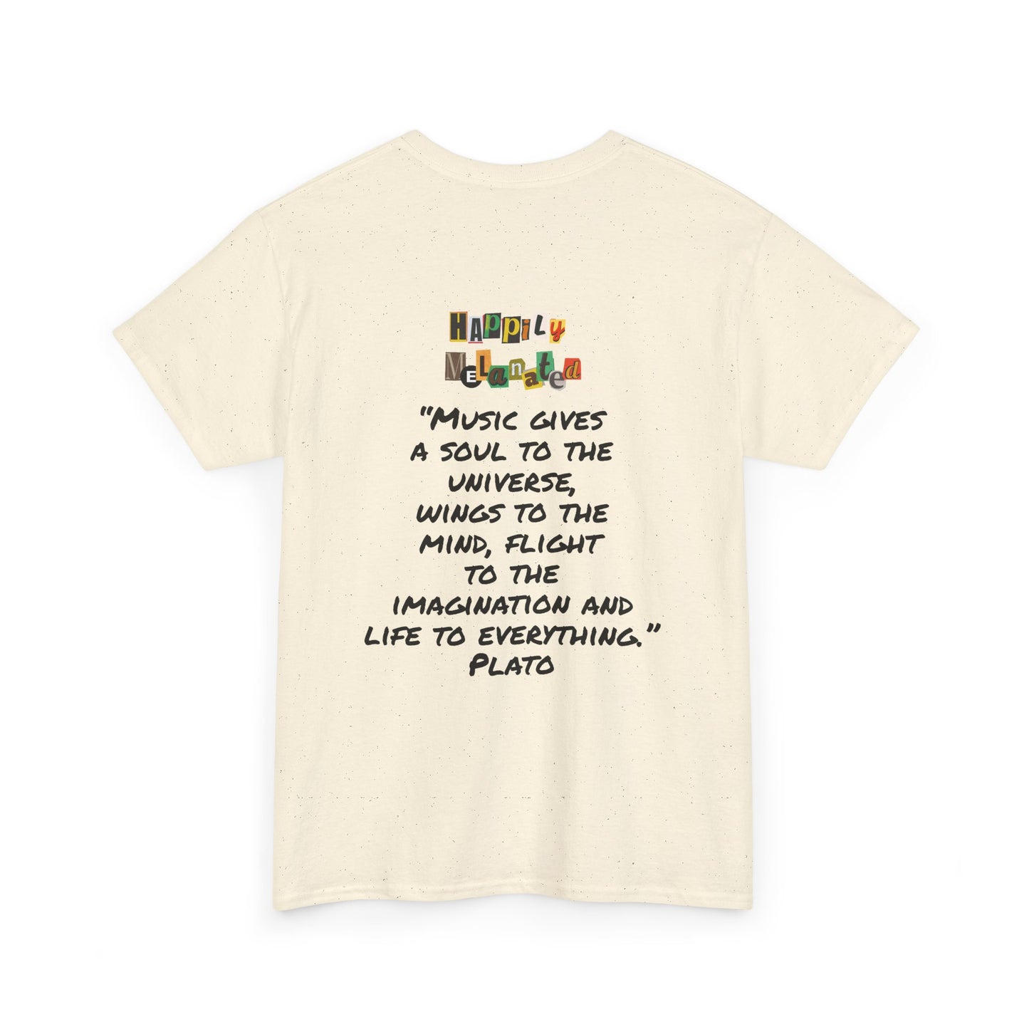 Guitar Art Tribal Masks Unisex Tee, Music Lover Graphic Shirt, Unique Handcrafted Tee