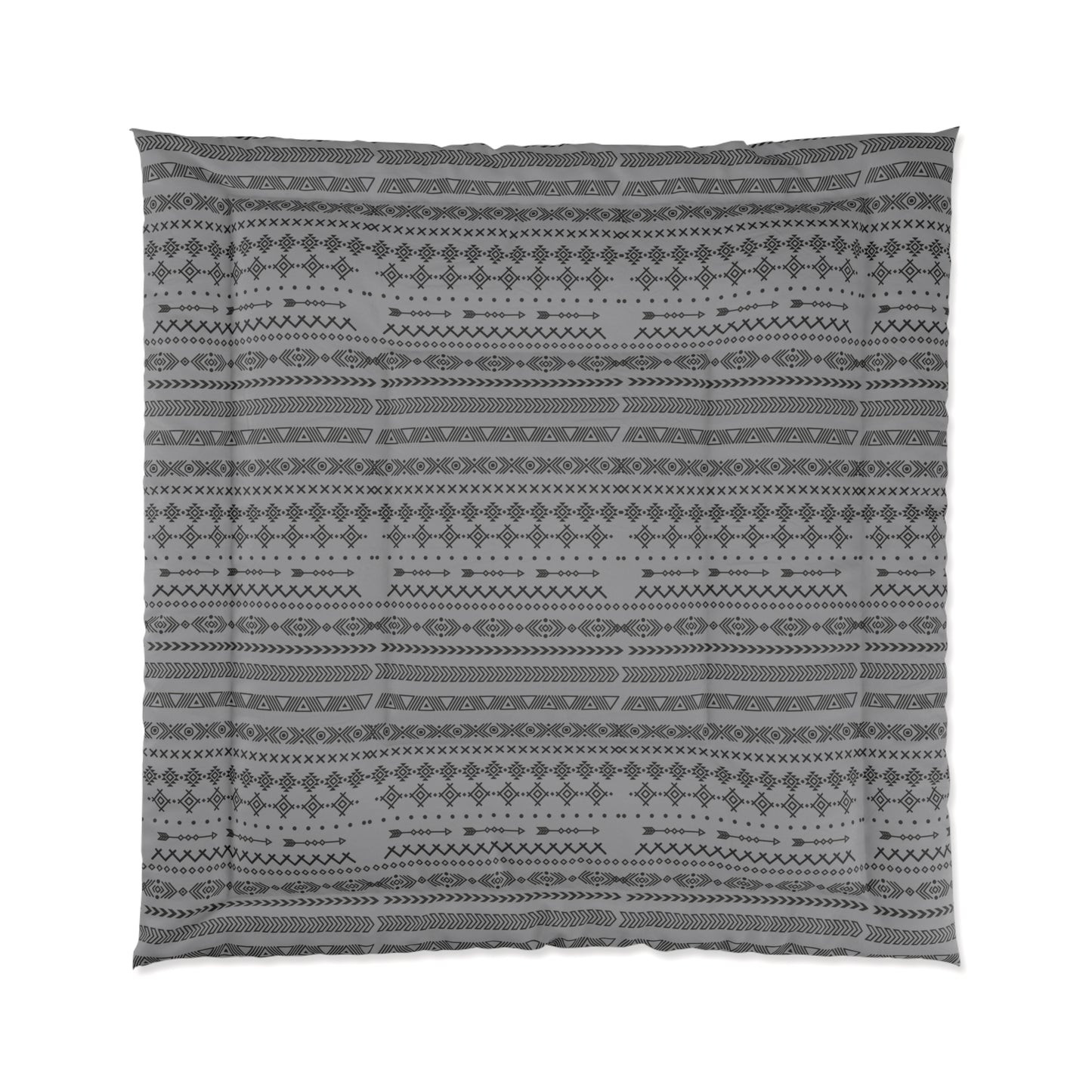 Bohemian Geometric Comforter, Cozy Blanket for Home Decor, Boho Style Bedding