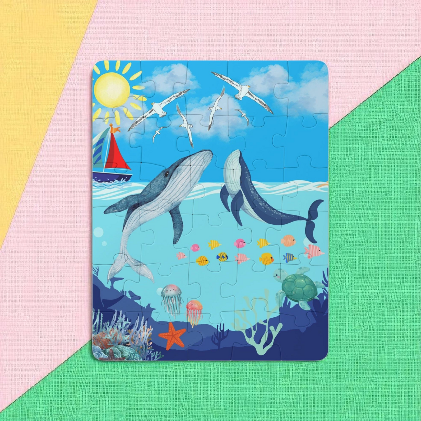 Ocean Adventure Kids' Puzzle - 30-Piece