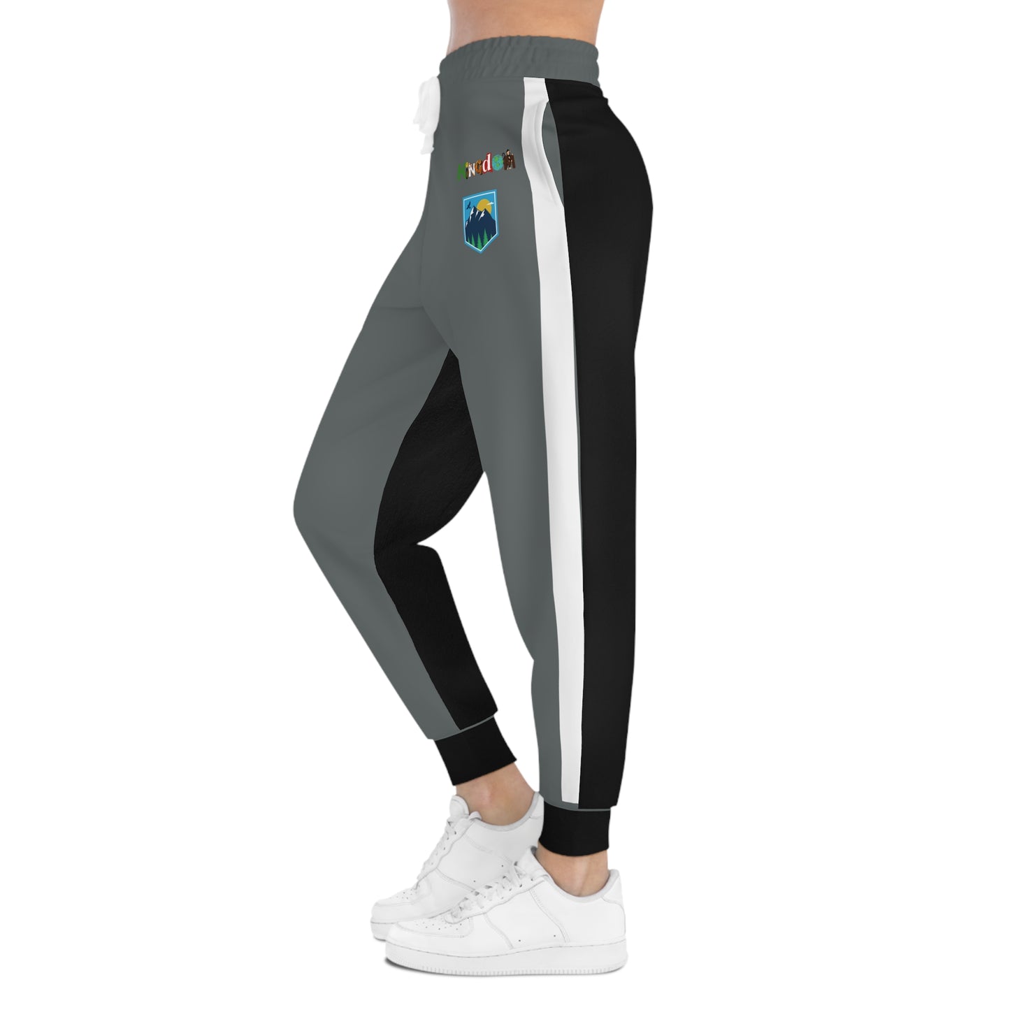 Graphic Travel-Inspired Athletic Unisex Joggers, Casual Fitness Pants