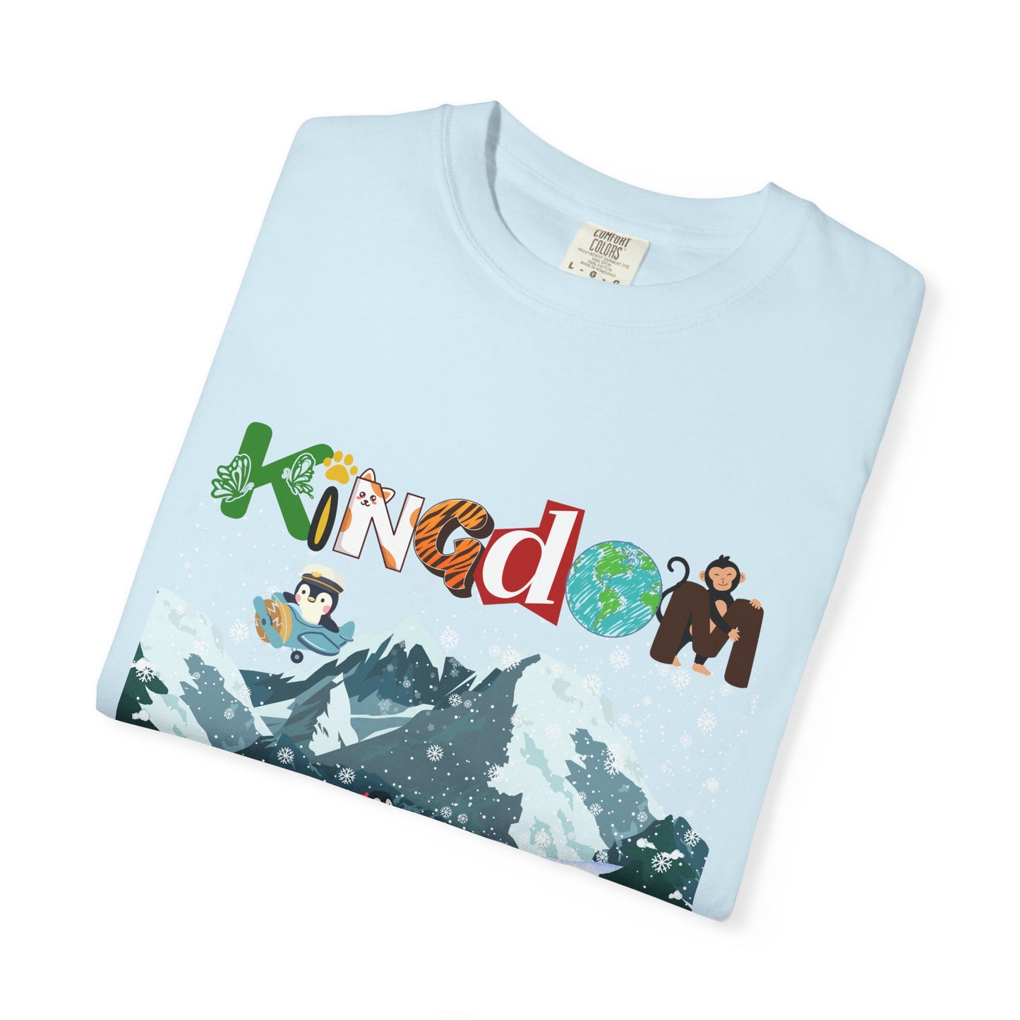 Arctic Life Penguin Graphic Unisex T-Shirt, Nature Theme, Wildlife Tee Shirt, Animal Lover Tee