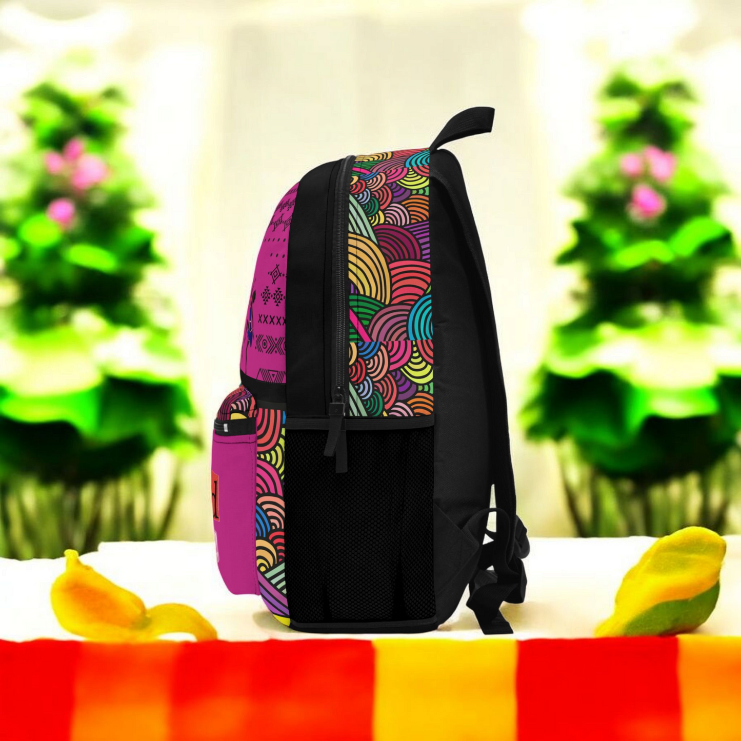 Copy of Tribal Dance Backpack, Ethnic Music Festival Bag, Boho Rucksack, Aztec Design