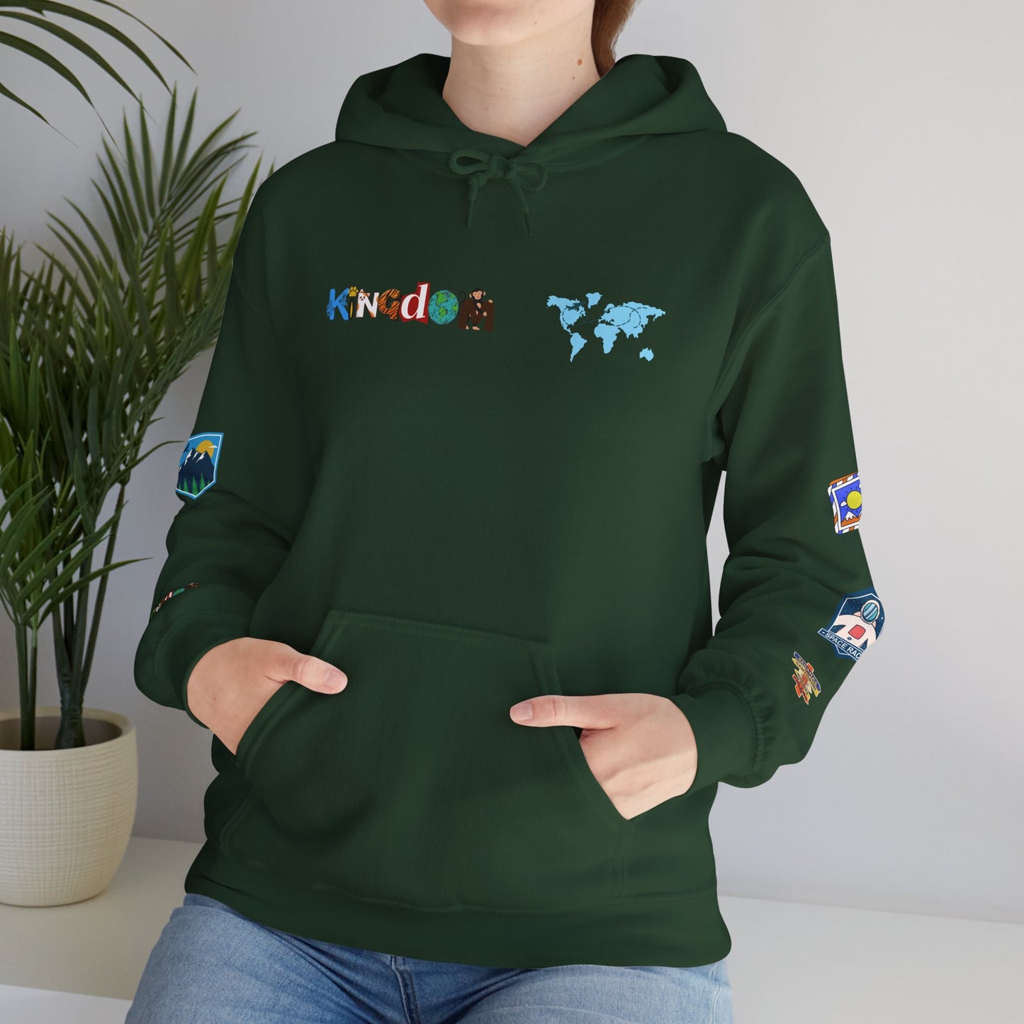 Vacation Theme Graphic Unisex Hoodie, Travel Enthusiast Sweatshirt