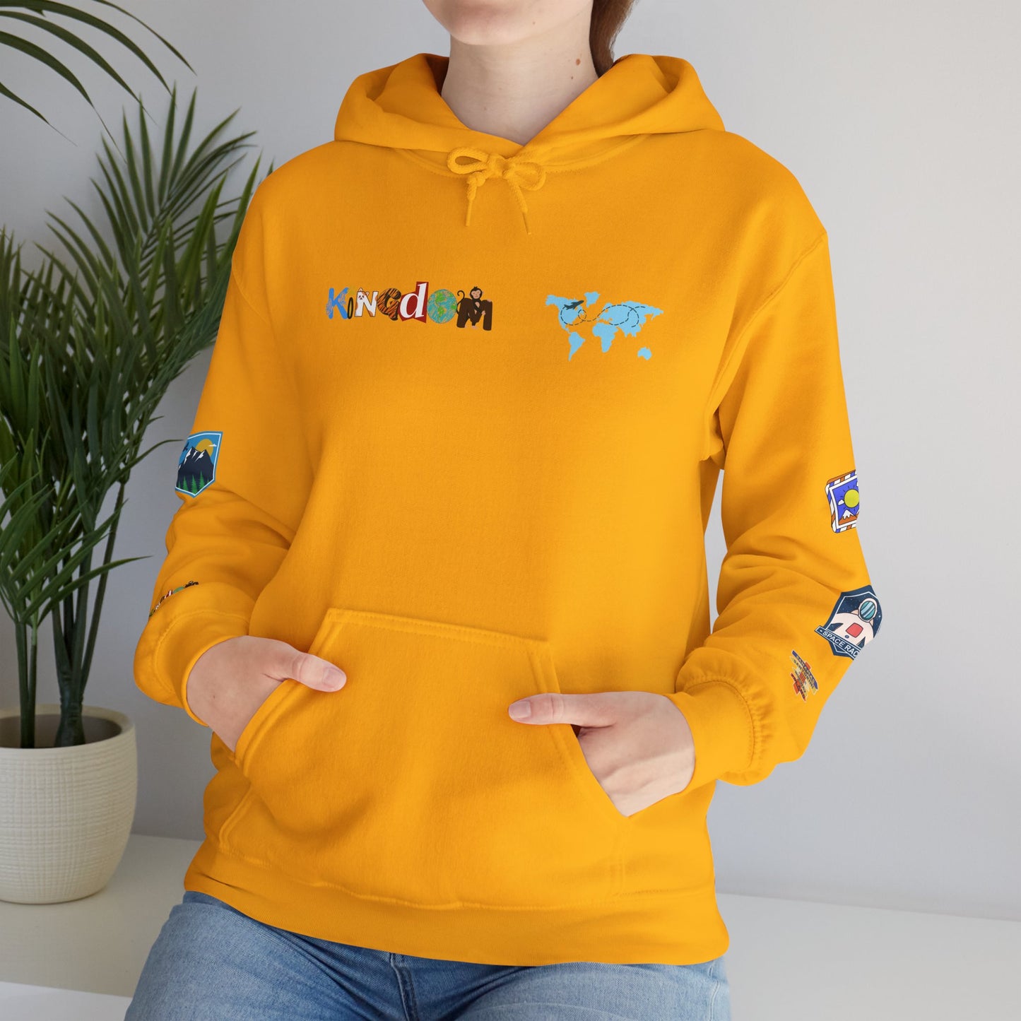 Vacation Theme Graphic Unisex Hoodie, Travel Enthusiast Sweatshirt