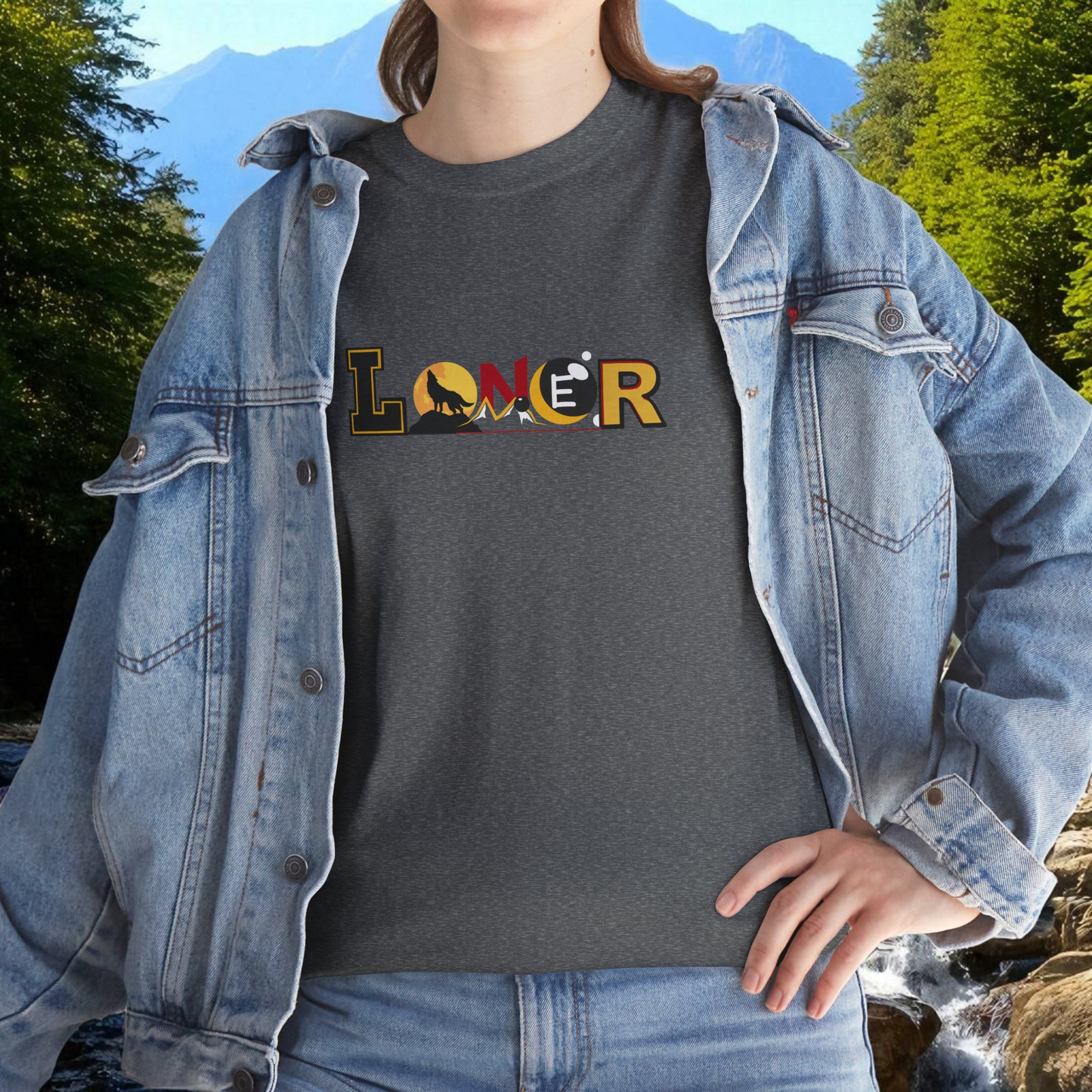 Polar Bear Graphic Unisex Tee, Wild Animal Introvert Graphic T-Shirt, Wildlife Lover Tee