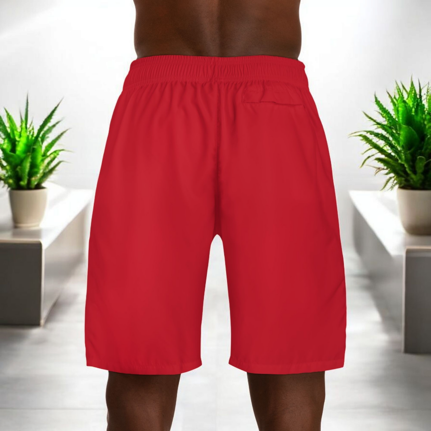 Ethnic Music Cartoon Men's Jogger Shorts - Happily Celebrating Heritage