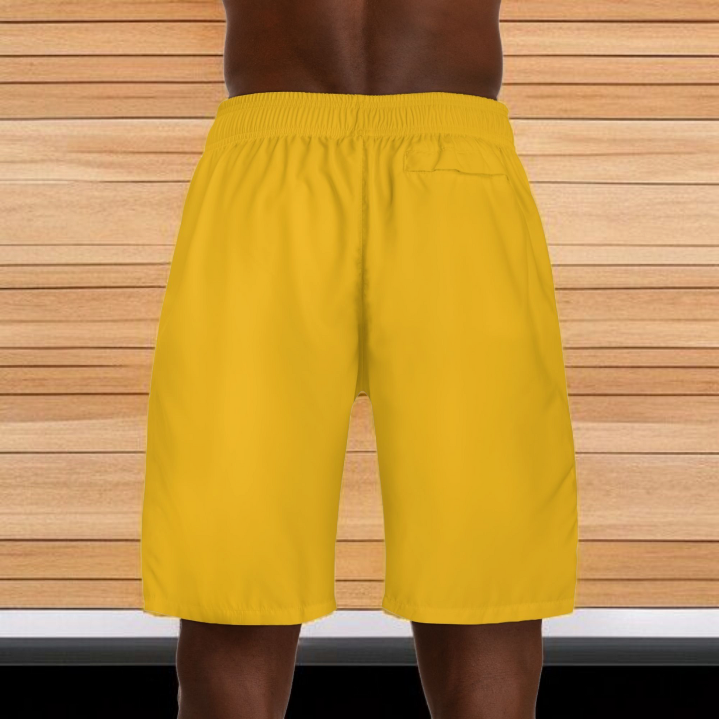 Ethnic Music Cartoon Men's Jogger Shorts - Happily Celebrating Heritage