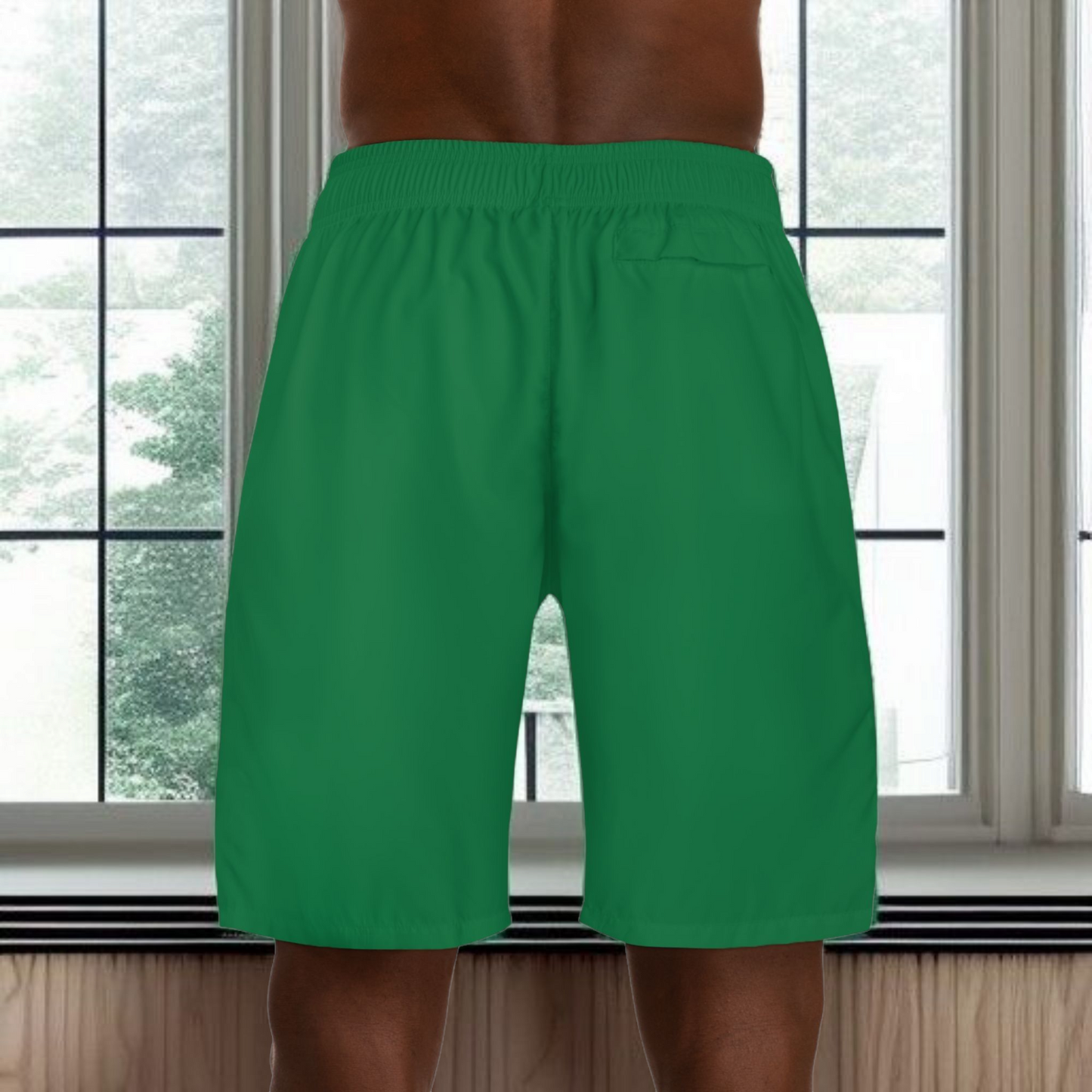 Ethnic Music Cartoon Men's Jogger Shorts - Happily Celebrating Heritage