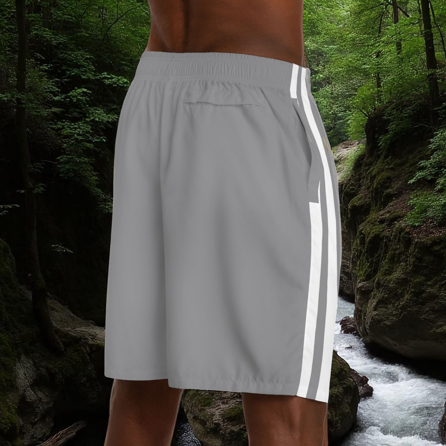 Afro Dance Men's Jogger Shorts - Happily Celebrating Heritage