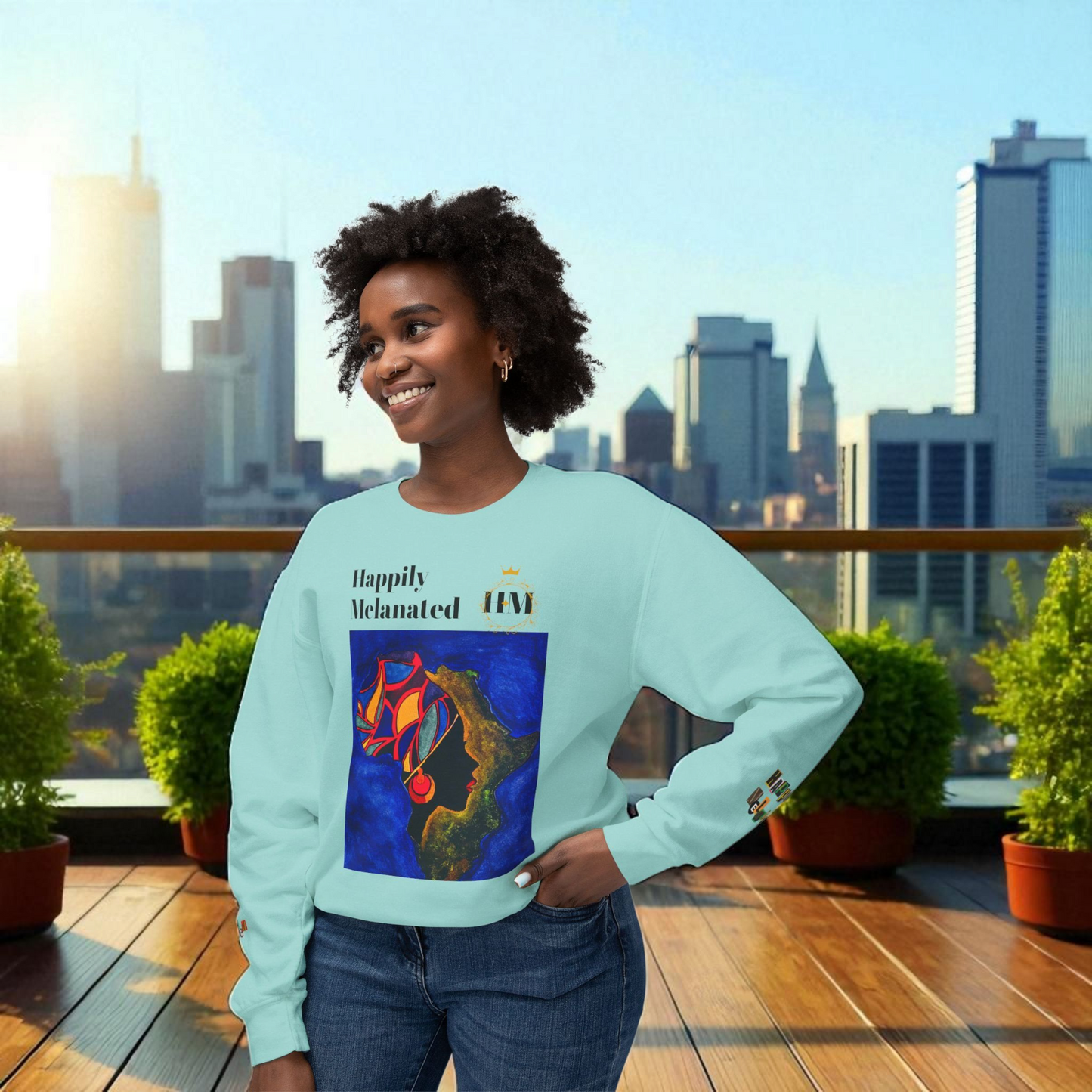 African-inspired Unisex Streetwear, Handcrafted Art with Motivational Quotes
