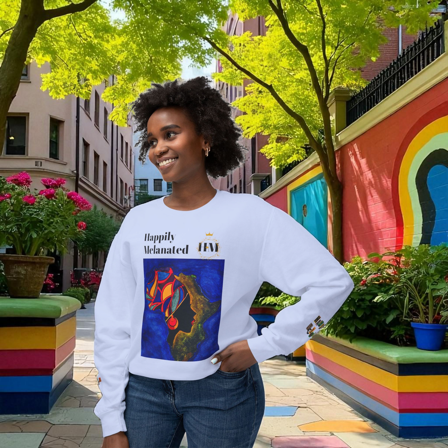 African-inspired Unisex Streetwear, Handcrafted Art with Motivational Quotes