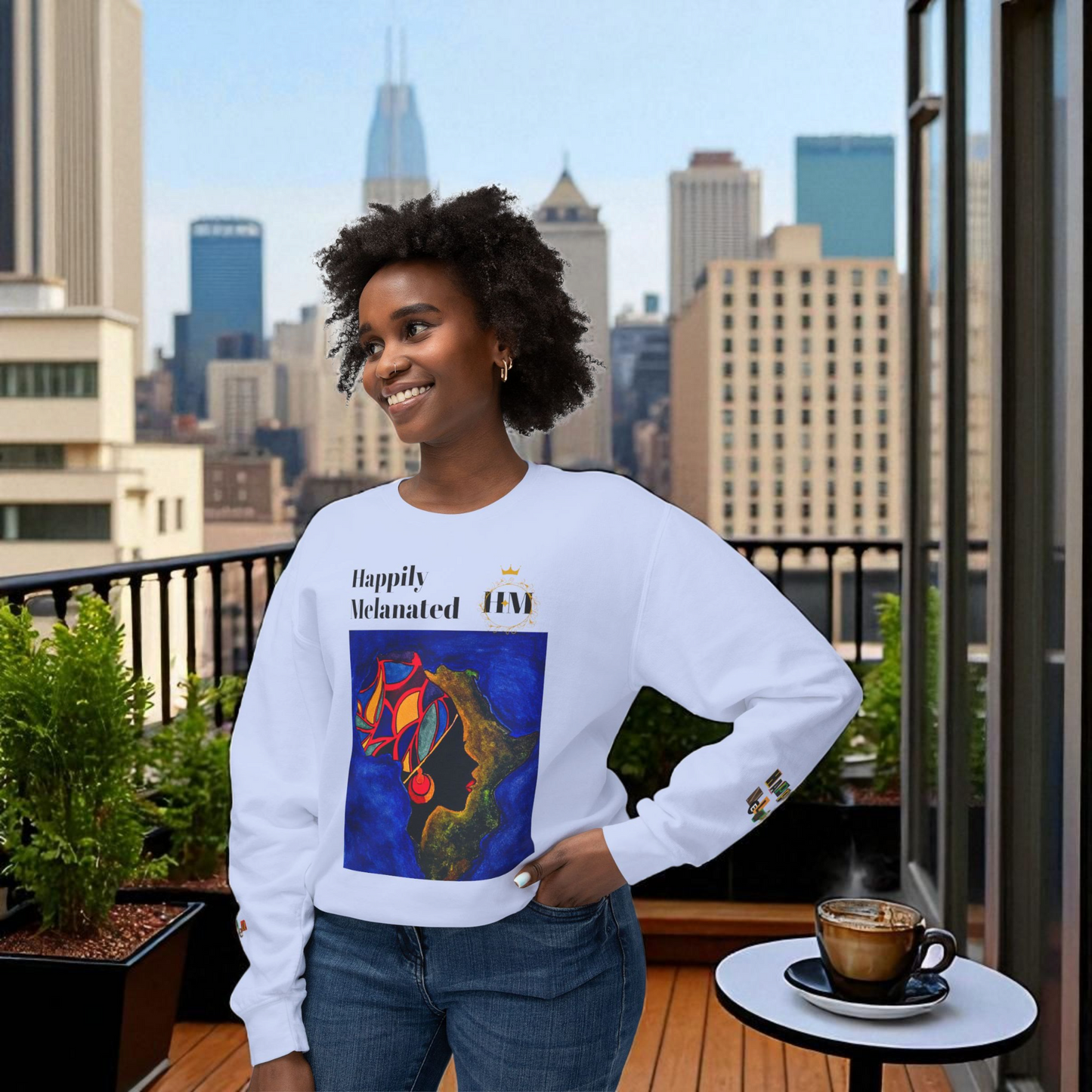 African-inspired Unisex Streetwear, Handcrafted Art with Motivational Quotes