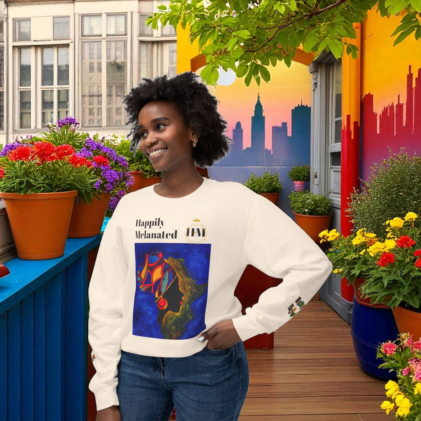 African-inspired Unisex Streetwear, Handcrafted Art with Motivational Quotes