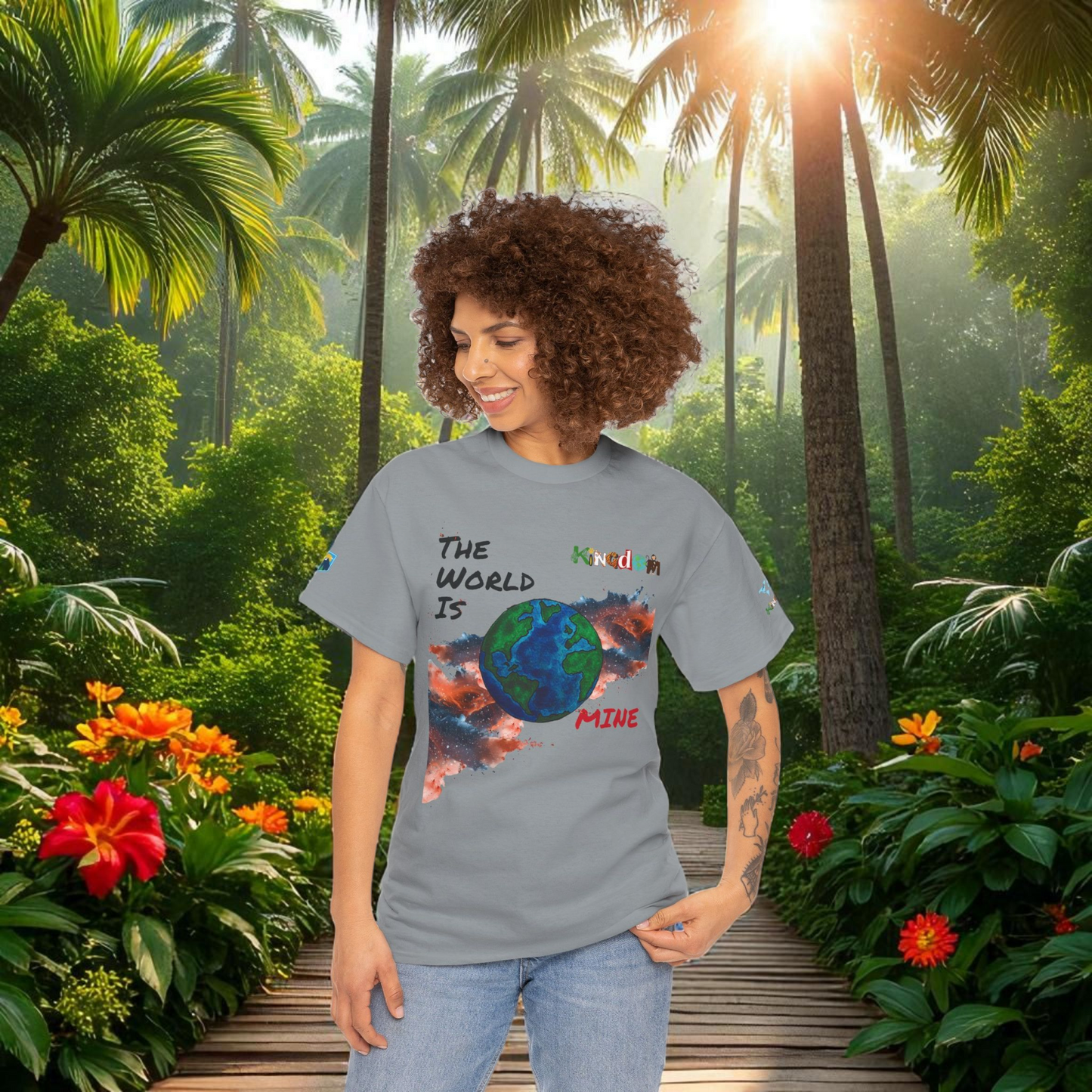 Galaxy Graphic Unisex Tee - Handcrafted Space Shirt, Cosmic Universe Top, Astronomy T-Shirt