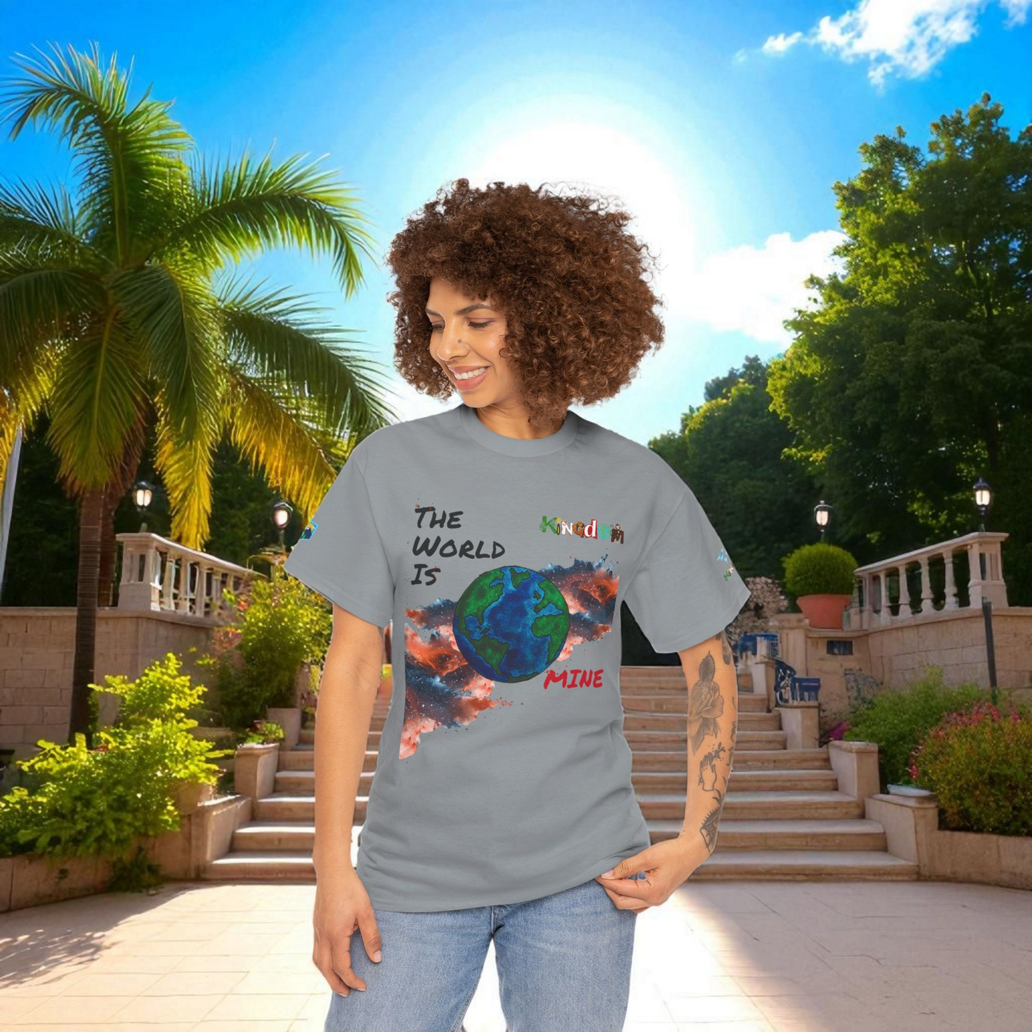 Galaxy Graphic Unisex Tee - Handcrafted Space Shirt, Cosmic Universe Top, Astronomy T-Shirt