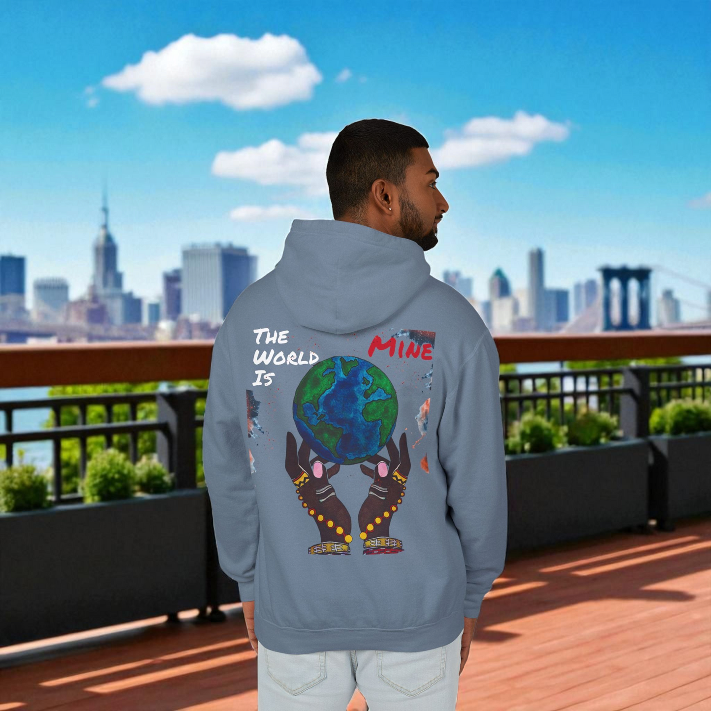 Galactic Art Unisex Hoodie, Space Design Pullover Sweatshirt, Celestial Sweatshirt
