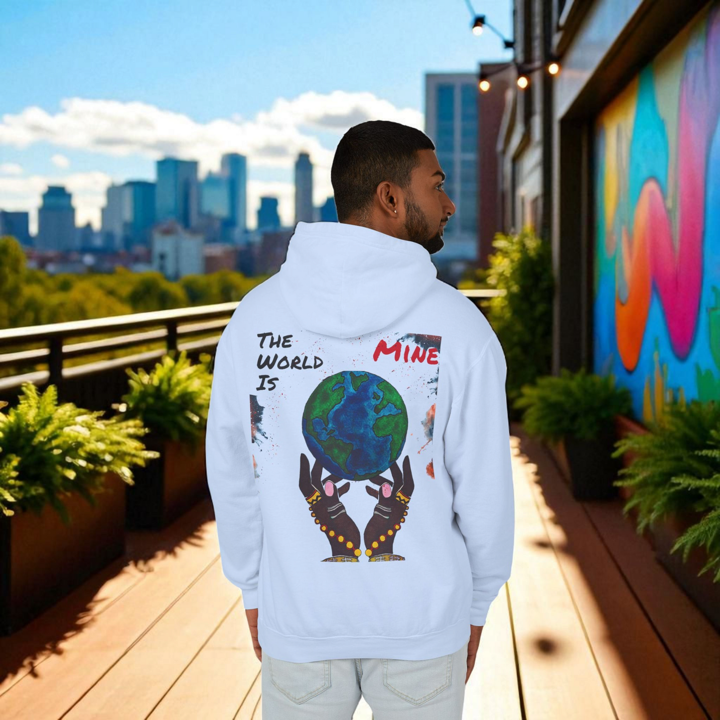 Galactic Art Unisex Hoodie, Space Design Pullover Sweatshirt, Celestial Unisex Hoodie