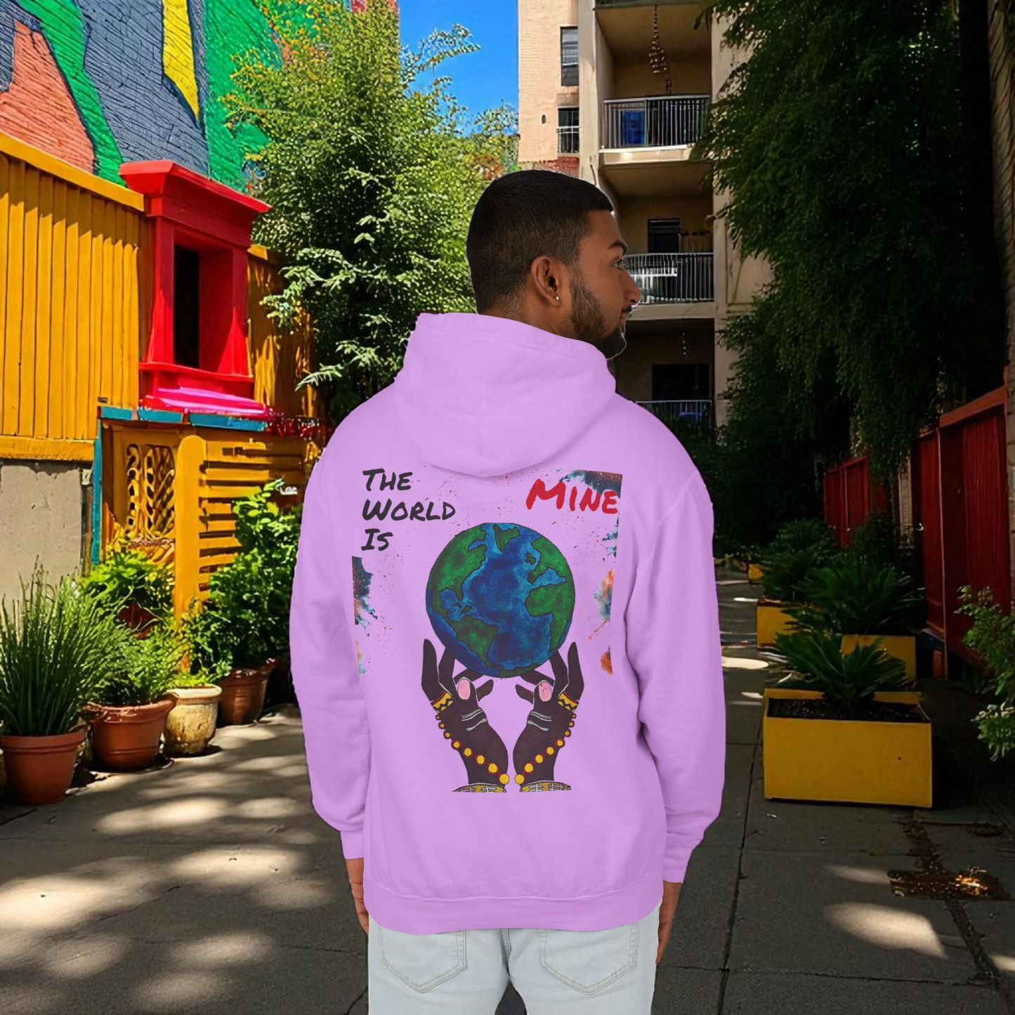 Galactic Art Unisex Hoodie, Space Design Pullover Sweatshirt, Celestial Unisex Hoodie