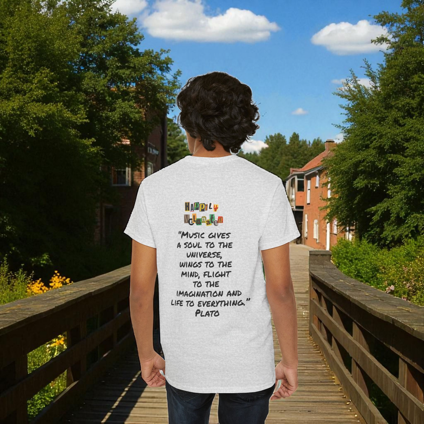 Guitar Art Tribal Masks Unisex Tee, Music Lover Graphic Shirt, Unique Handcrafted Tee