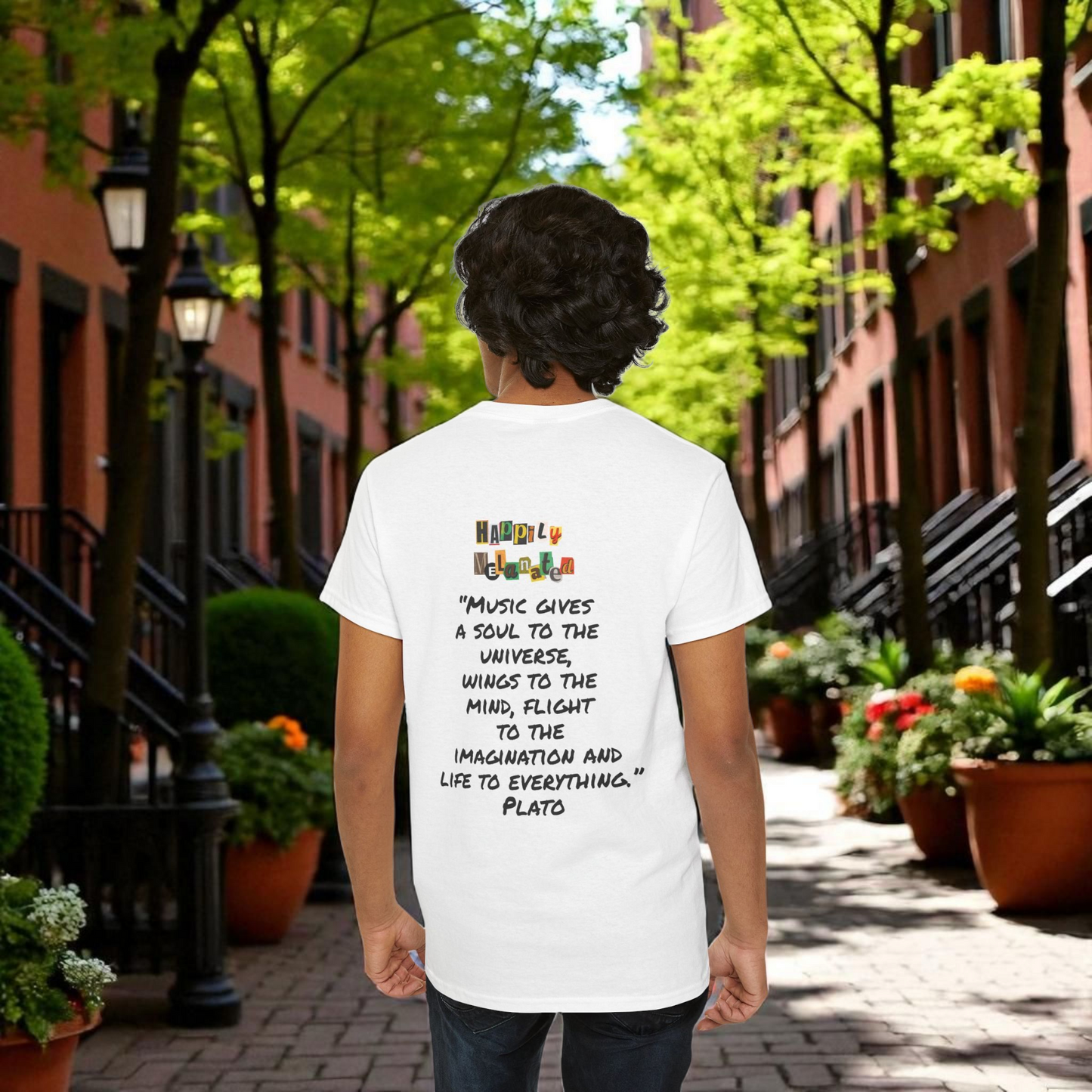 Guitar Art Tribal Masks Unisex Tee, Music Lover Graphic Shirt, Unique Handcrafted Tee