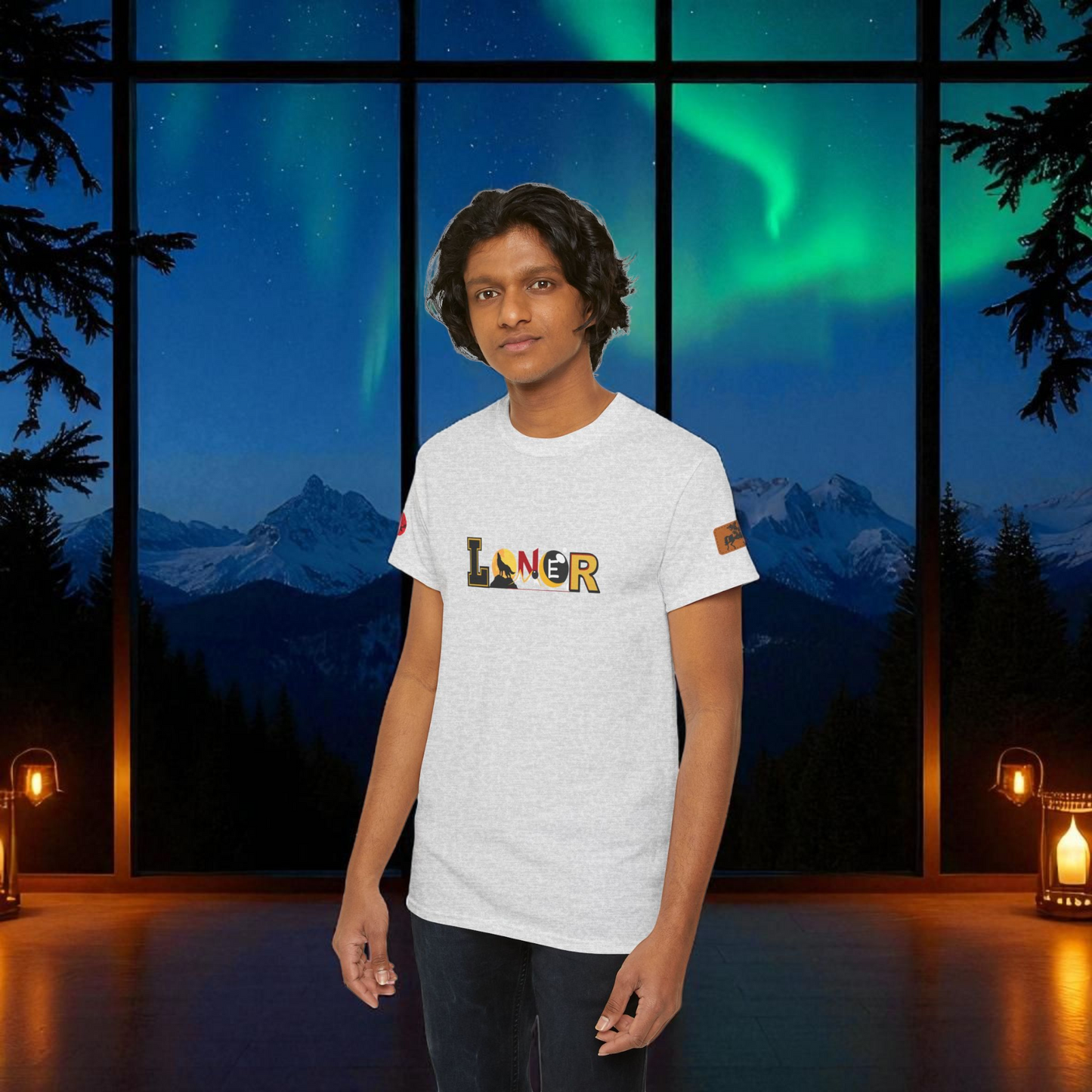Polar Bear Graphic Unisex Tee, Wild Animal Introvert Graphic T-Shirt, Wildlife Lover Tee