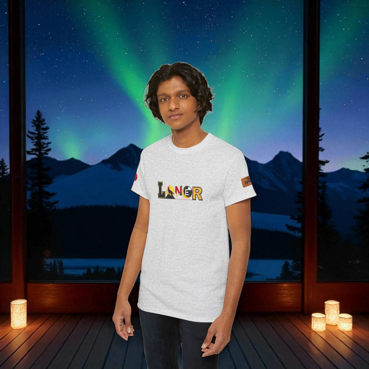 Polar Bear Graphic Unisex Tee, Wild Animal Introvert Graphic T-Shirt, Wildlife Lover Tee