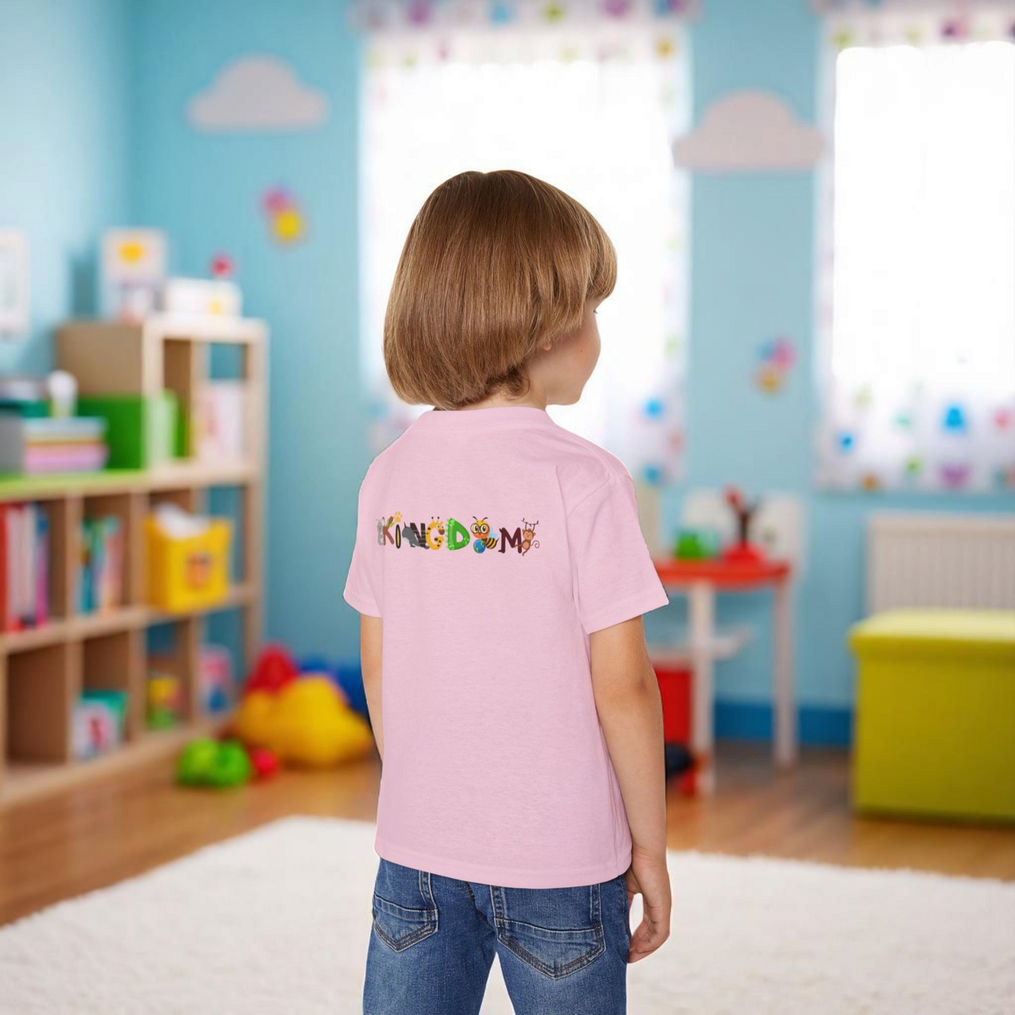 Toddler T-shirt, Jungle Animals Theme, Graphic Nature Tee, Kids Safari Shirt