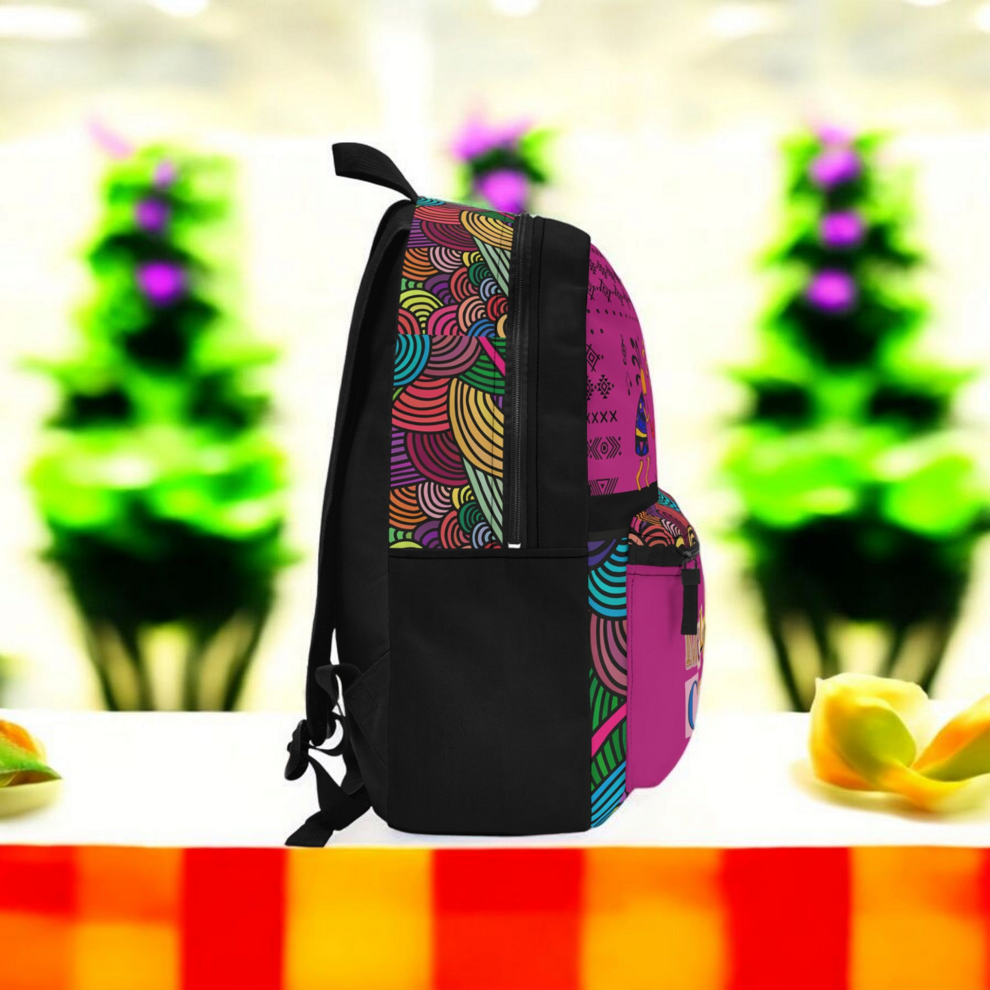 Copy of Tribal Dance Backpack, Ethnic Music Festival Bag, Boho Rucksack, Aztec Design