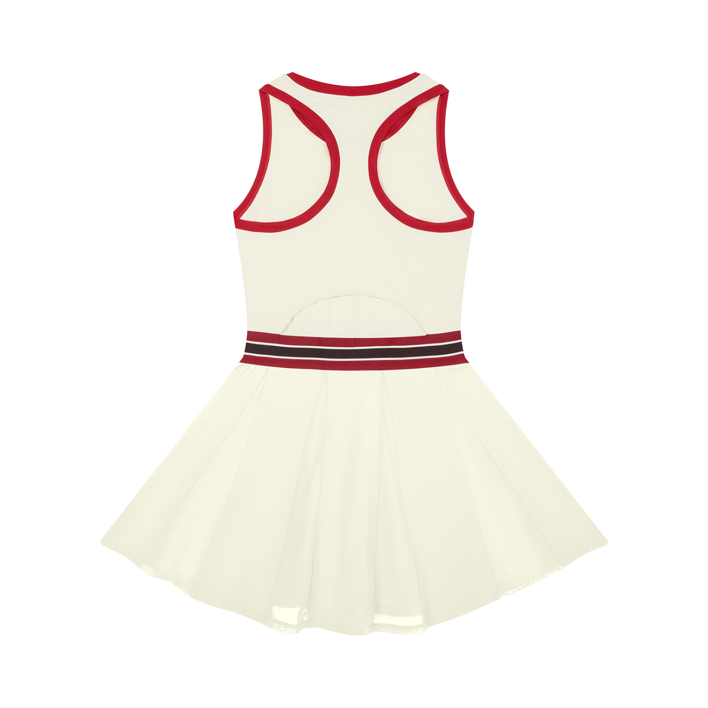 Trinidad and Tobago Flag Art Women's Color Block A-Line Sleeveless Dress