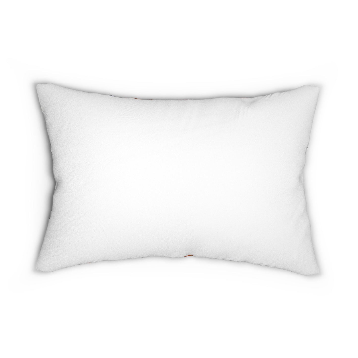 Bohemian Handcrafted Tribal Lumbar Pillow - Artisanal Textured Cushion