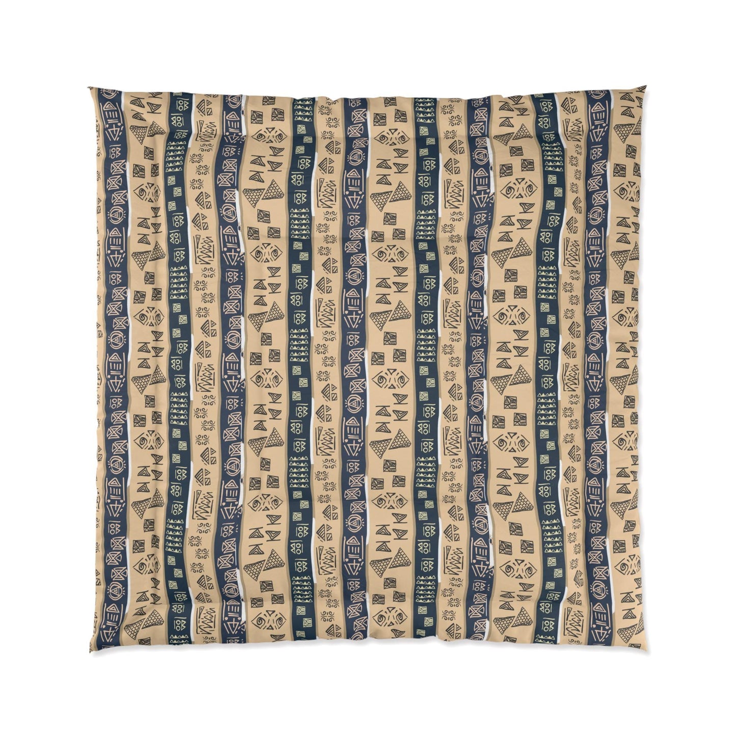 Tribal Comforter, Boho Blanket, Aztec Bedding, Ethnic Duvet Cover