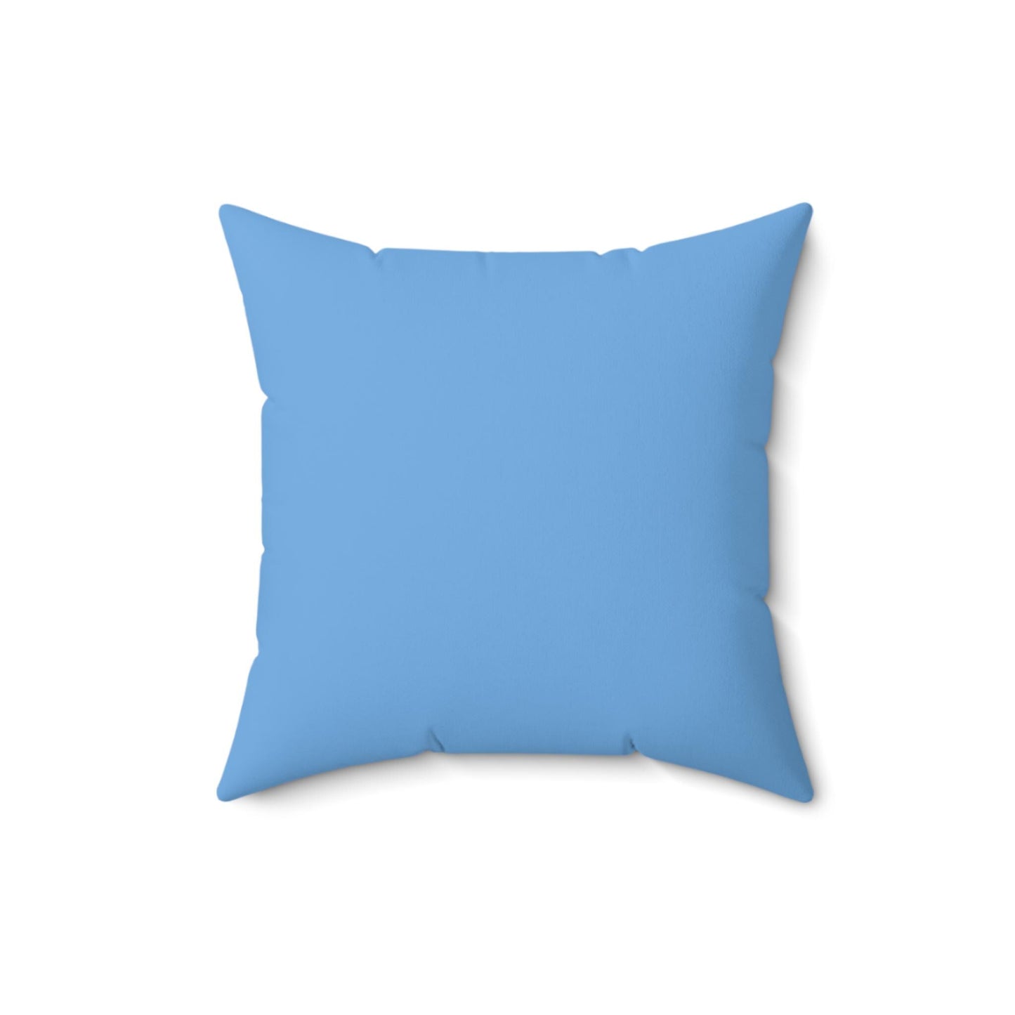 Ethnic Family Doodle Spun Polyester Square Pillow - Handcrafted Accent Throw Cushion