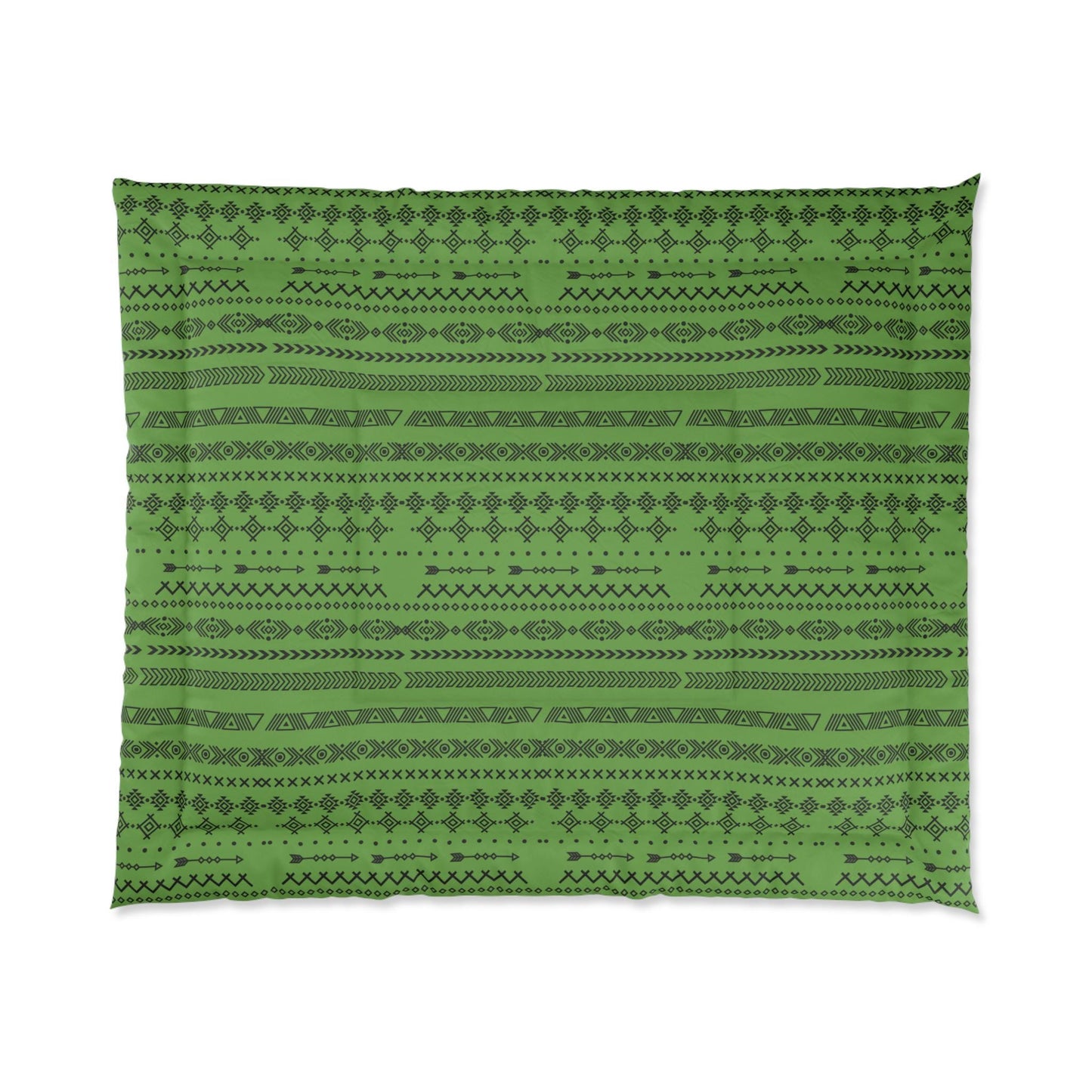 Boho Comforter, Aztec Pattern Bedding, Cozy Home Decor, Tribal Print Duvet Cover