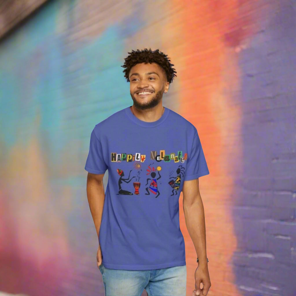 Handcrafted Afro Music Graphic Unisex T-shirt, Music Lover Tee, Ethnic Graphic Shirt