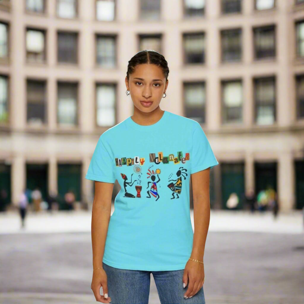 Handcrafted Afro Music Graphic Unisex T-shirt, Music Lover Tee, Ethnic Graphic Shirt