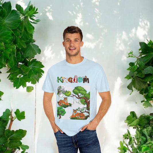 Tiger, Jungle Graphic T-Shirt, Safari Wildlife Tee, Animal Lover Gift, Nature Theme Shirt