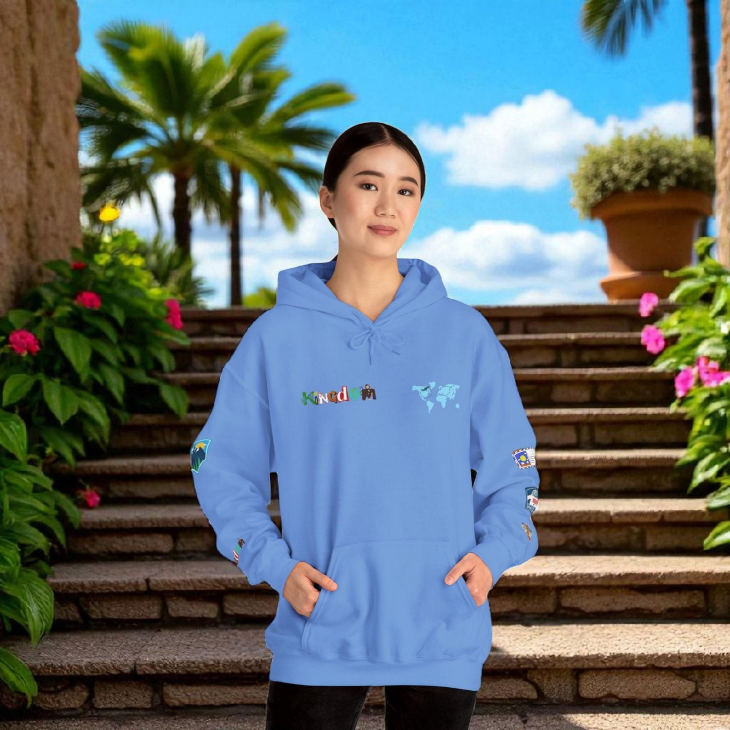 Travel Enthusiast Unisex Hoodie, Vacation Mode Graphic Sweatshirt, Adventure Clothing