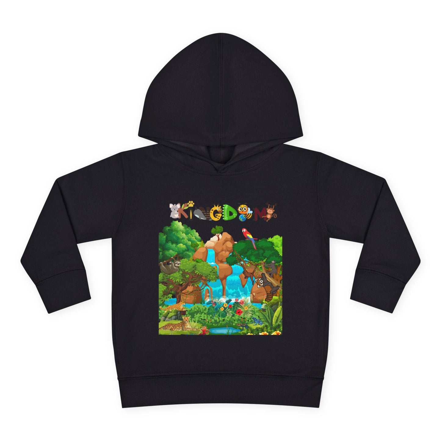 Jungle Life Toddler Hoodie, Kids Safari Pullover, Animal Print Child Sweatshirt, Wildlife Theme Baby Jumper, Graphic Nature Boy/Girl Jacket,