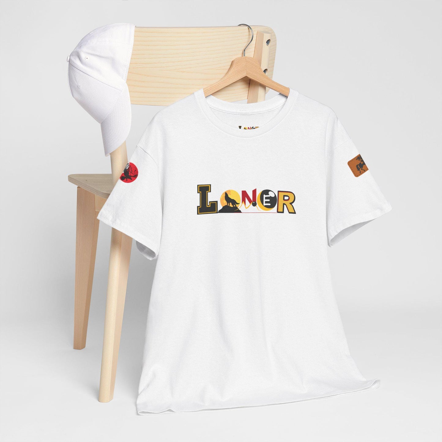 Lone Wolf Unisex Tee, Wild Animal Introvert Graphic T-Shirt, Wildlife Lover Tee
